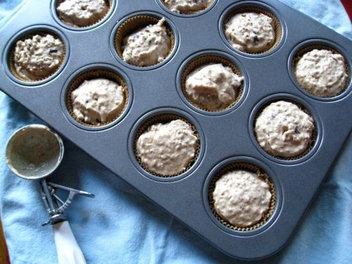 Filling muffins