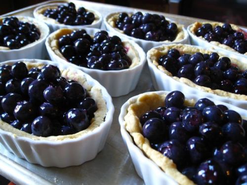 Sara Moulton's Blueberry Lemon Tart